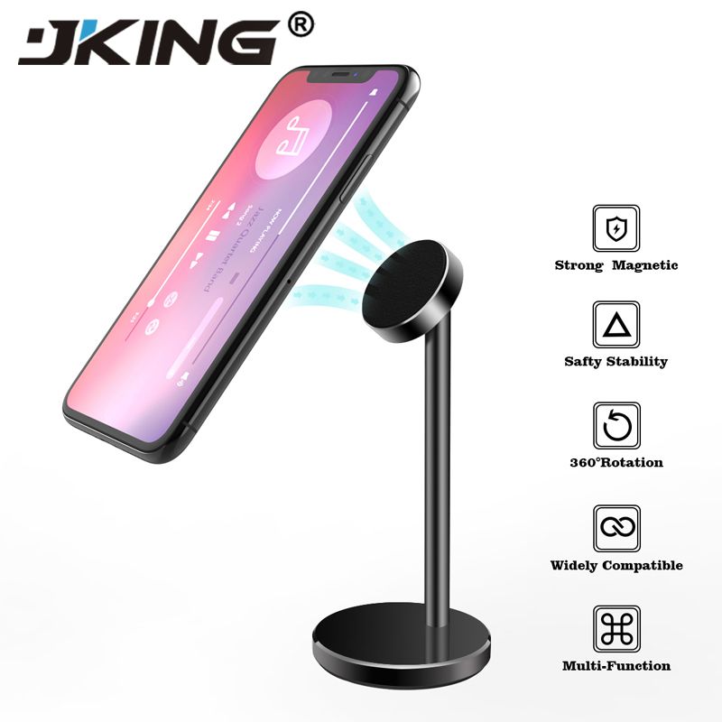 2019 360 Rotation Magnetic Desk Phone Mount Tabletop Stand Cell