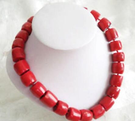 large red coral necklace