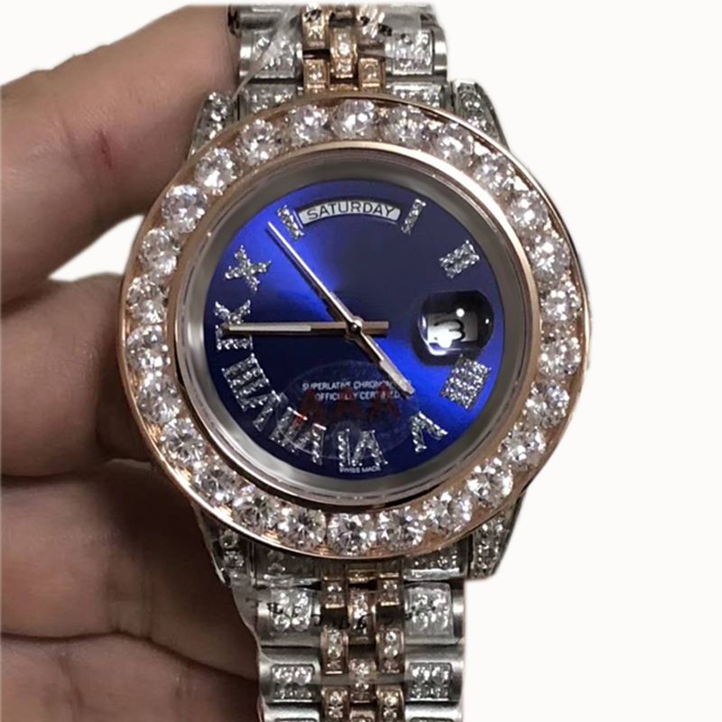 iced out watch band