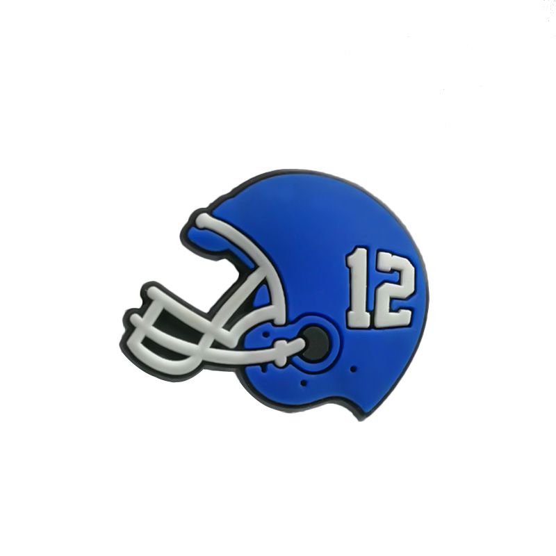 croc charms football