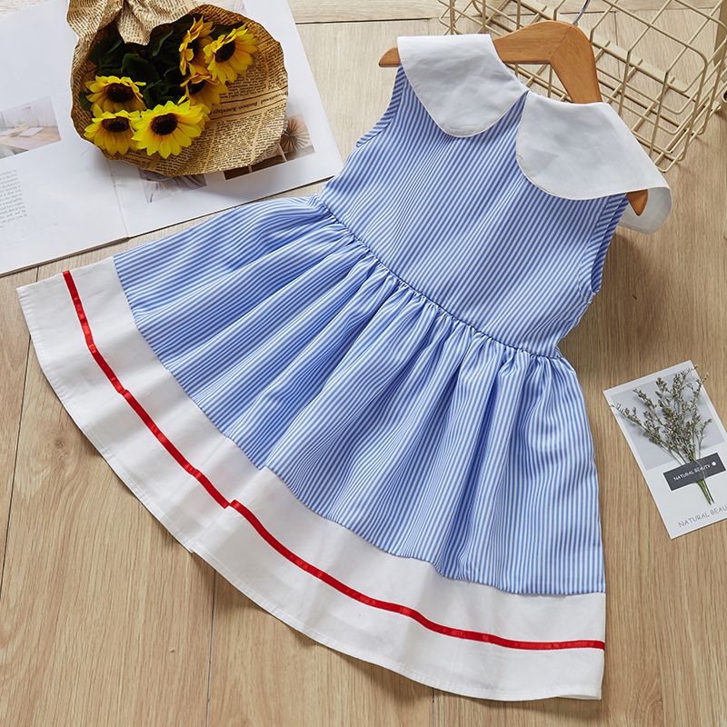 Acquistare Bambini Vestiti Firmati Ragazze Striscia Vestito Bambini Cherry  Colletto Turndown Principessa Abiti 2019 Estate Moda Boutique Abbigliamento  Bambini C6729 Economico | Consegna Veloce E Qualità | DHgate Italy