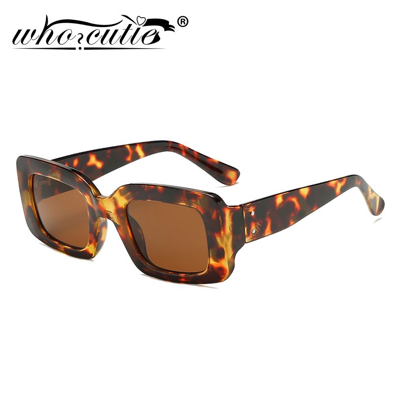 2020 Leopard Sunglasses Women Men Vintage 2019 Brand Design Square Thick Frame Tortoise Shell Oversized Retro Sun Glasses Shades S123 Ch01 From Dhgatemasksun 13 67 Dhgate Com
