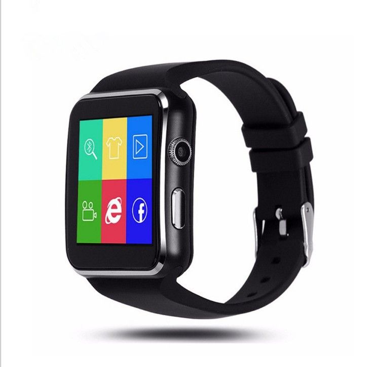 2018 new arrival x6 smart watch with camera touch screen support sim tf card bluetooth smartwatch