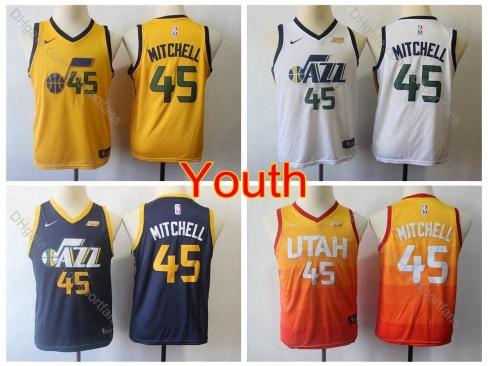 kids donovan mitchell jersey