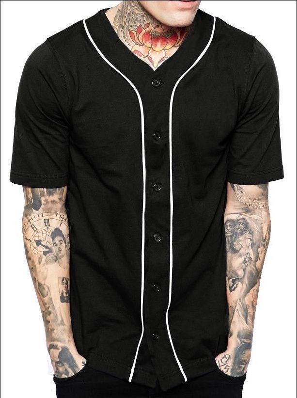 camisetas estilo baseball