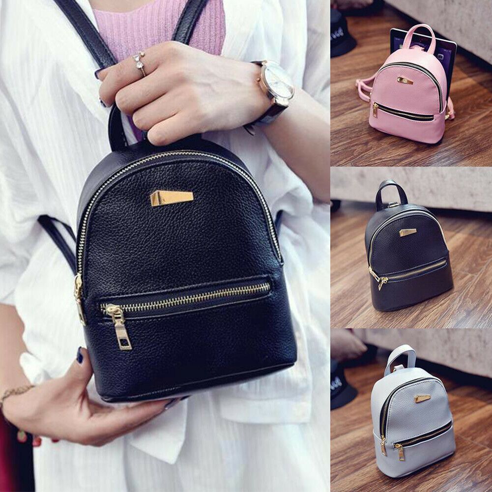 Compra HOT Fashion Women PU Mochilas De Cuero Impermeable Durable Mini  Mochila De Viaje Bolsos Mochilas Escolares Para Niña Compras Nuevamente  2019 Barato | Entrega Rápida Y Calidad | Es.Dhgate