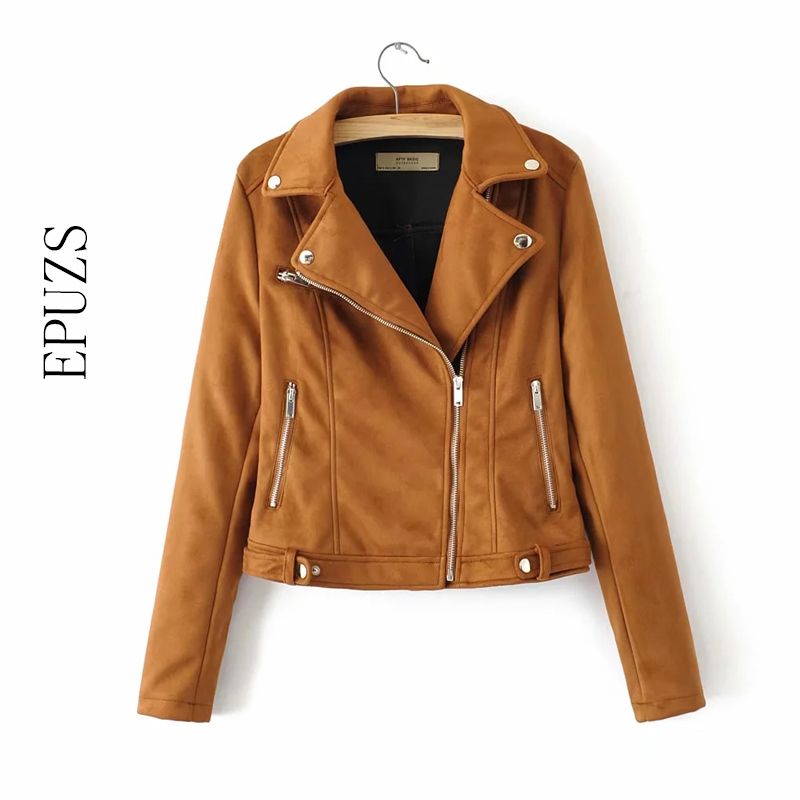 khaki suede jacket womens