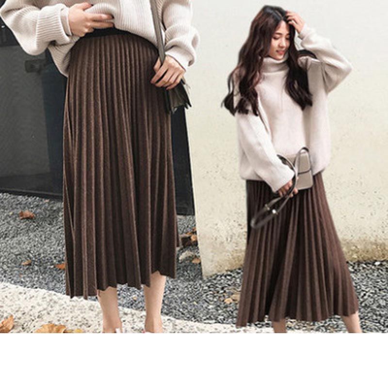 Acheter Femmes Enceintes Jupe Mi Longue Femme Enceinte Soutenant Labdomen Jupe Plissee Mi Longue Jupe Pour Orgue Pure Color De 11 04 Du Bossbaby Fr Dhgate Com