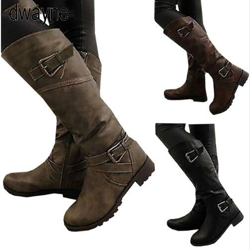 womens calf high boots