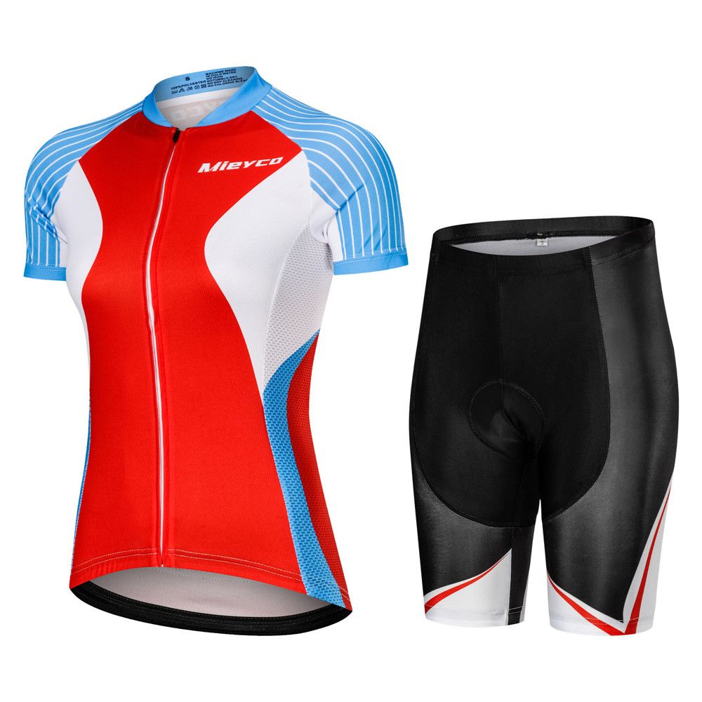 womens red cycling shorts