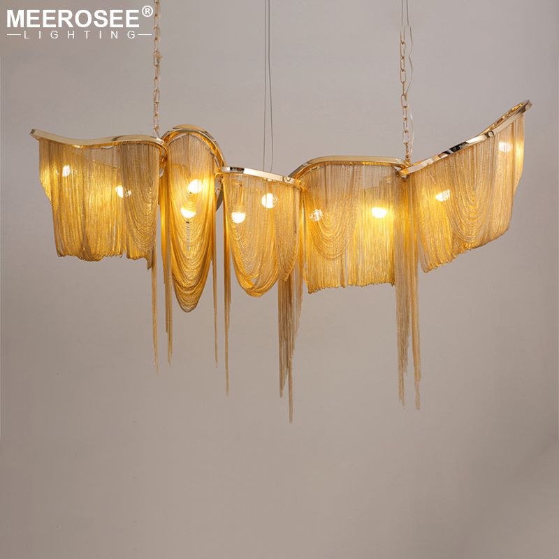 modern chain chandelier