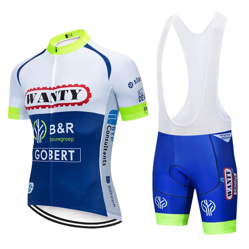 2019 Wanty Equipo CICLO JERSEY 20D Pantalones De Ciclista Establecen Ropa Ciclismo Verano Del De Secado Rápido Pro BICICLETA Maillot Desgaste Por Moxilyn, 26,12 € | DHgate