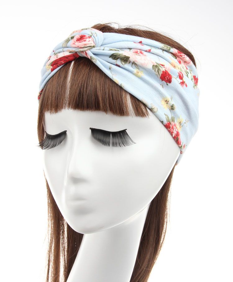 Headband Turban Hair Band Hairband Elastic Wrap Sports Twist Knot New Women