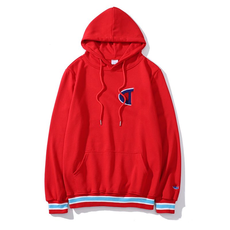 red champion mens moletom com capuz