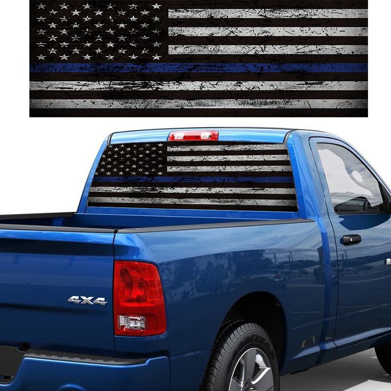 Truck Back Window Decals >> 2019 Flag Blue Stripes Pickup Truck Rear Window Decal Suv Car Sticker From Letong168 20 1 Dhgate Com Truck Back Window Decals >> 2019 Flag Blue Stripes Pickup Truck Rear Window Decal Suv Car Sticker From Letong168 20 1 Dhgate Com