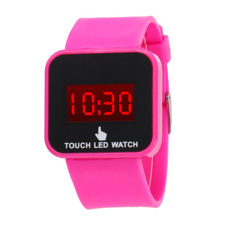touch led watch