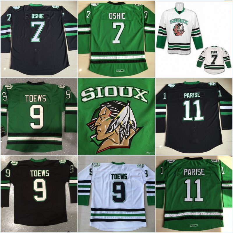 tj oshie sioux jersey
