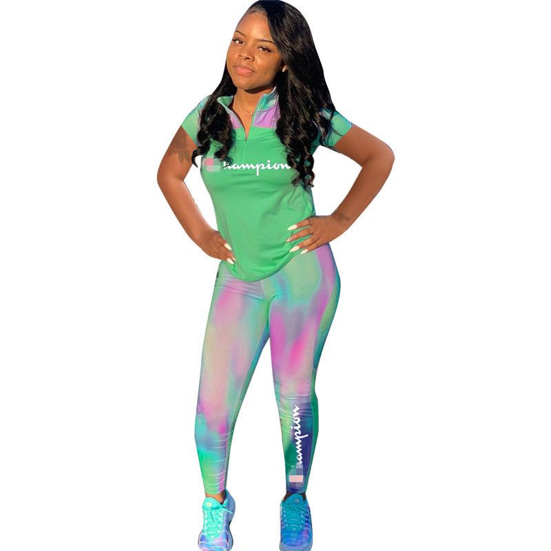 champion shirt and leggings