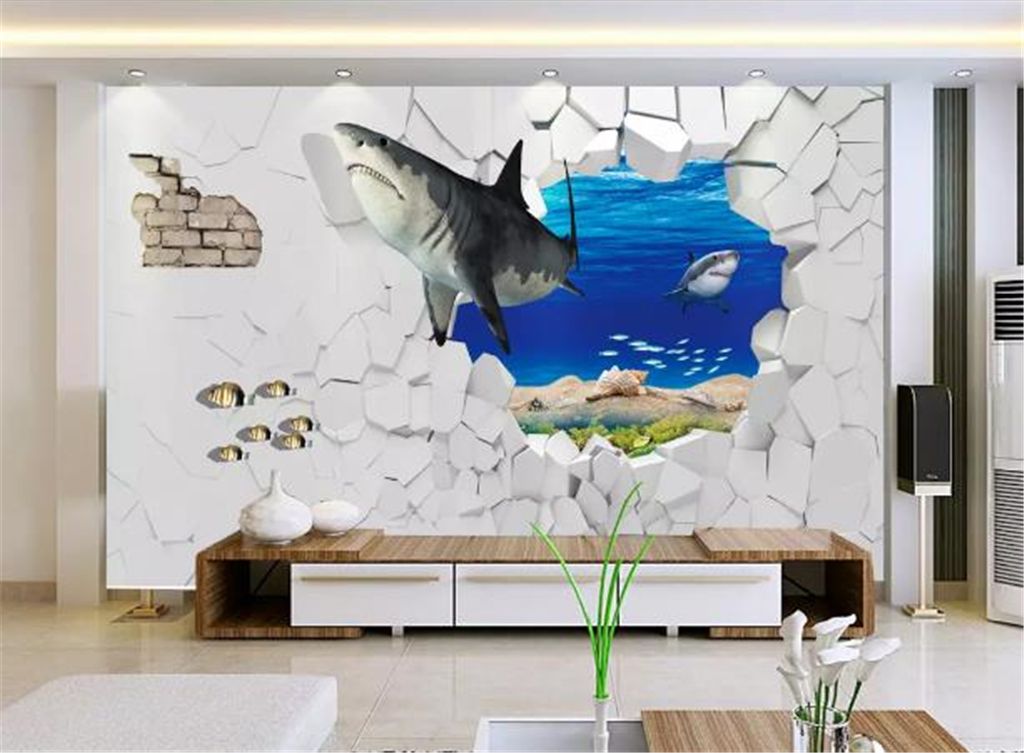 Custom Photo 3d Wallpaper Stylish Modern And Exquisite Underwater