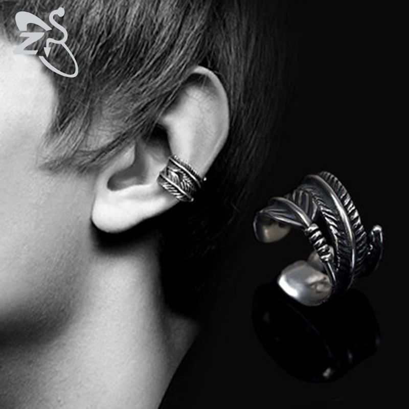 skull cuff earring