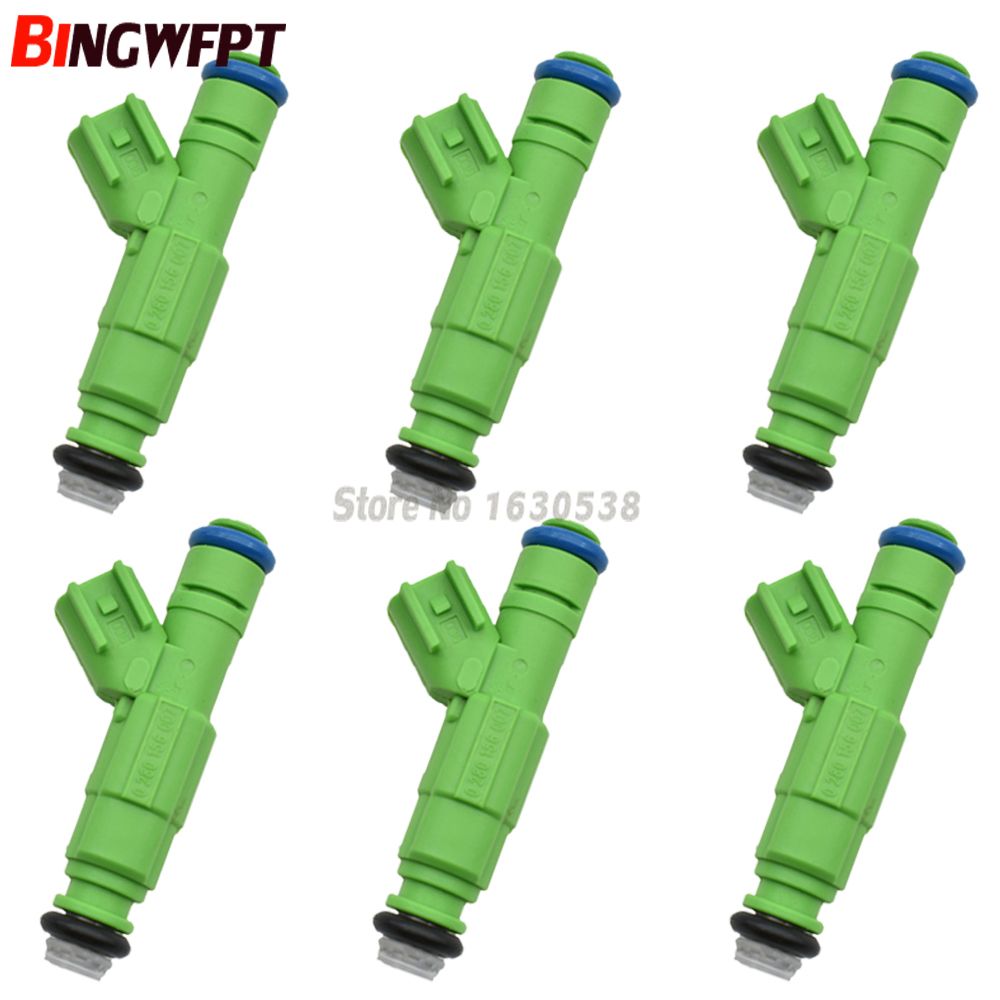 6 Pcs Quality Fuel Injectors Fit 2001-2007 Chrysler Town & Country 0280156007