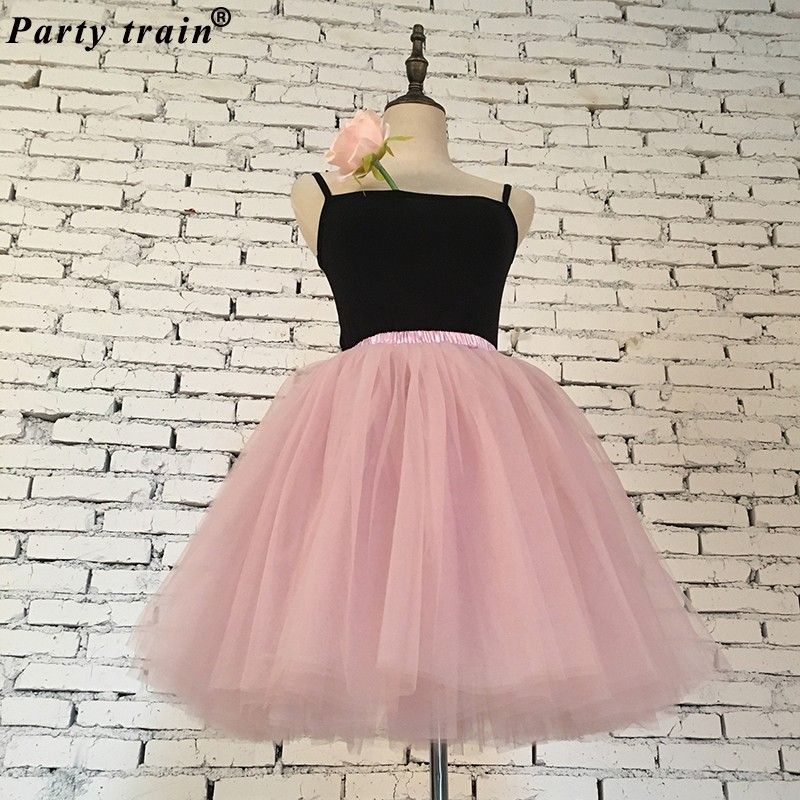Compre Saias Das Mulheres De 7 Camadas Saia De Tule Midi Moda Tutu Saias Mulheres Vestido De Baile Festa Petticoat Lolita Faldas Saia De Moonlight710, $142,94 | Pt.Dhgate.Com