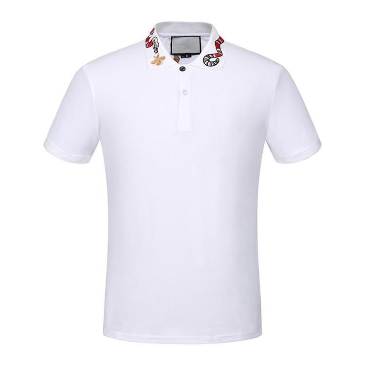 Problema Probablemente Vadear hombres gucci del diseñador Italia camisa de polo para hombre de cuello de los hombres del Problema Probablemente Vadear hombres gucci del diseñador Italia camisa de polo para hombre de cuello de los hombres del
