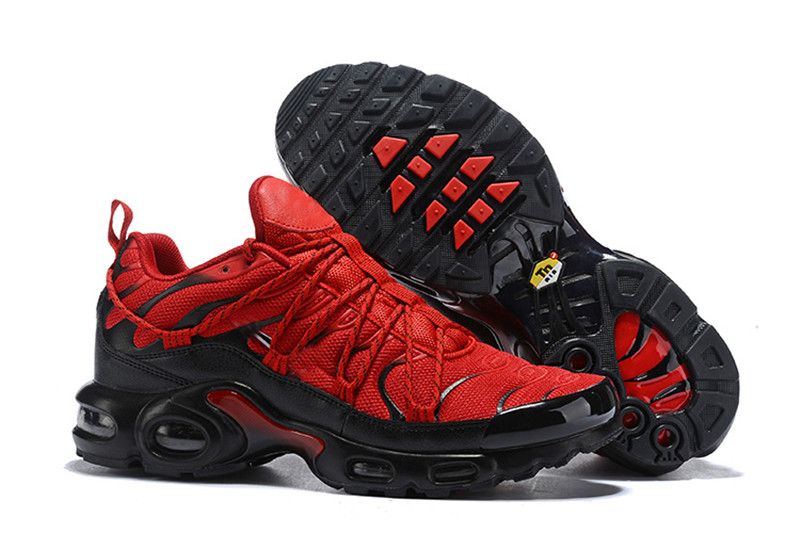 red and black tn trainers