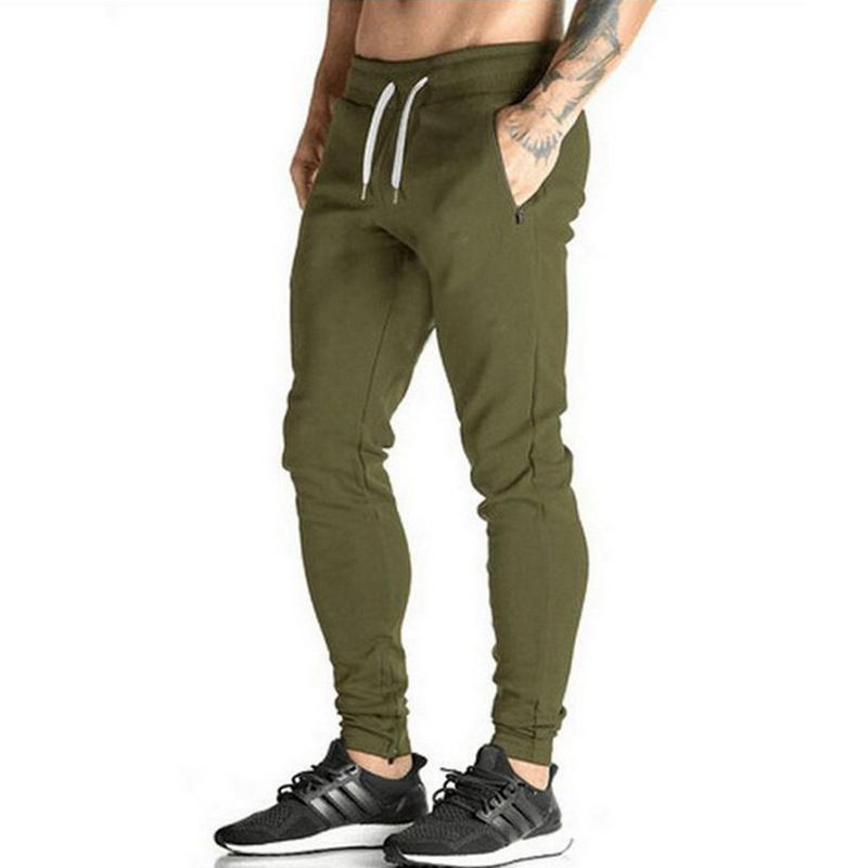 Compra Casual Joggers Moda Para Hombre GYM Fitness Sports Jogger Pants  Hombre Diseñador Thin Summer Spring Athletic Solid Pencil Pants Barato |  Entrega Rápida Y Calidad | Es.Dhgate
