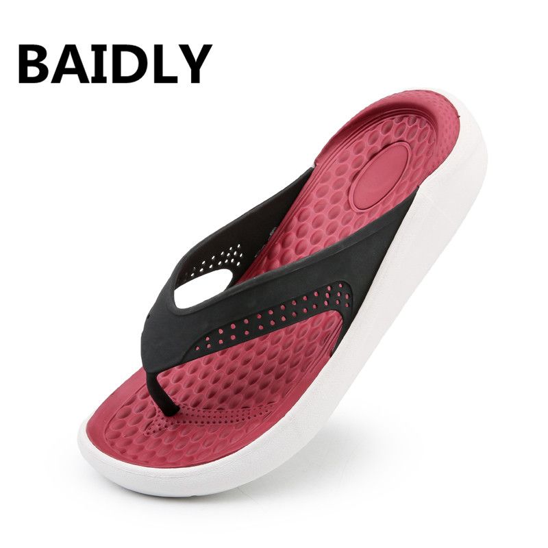 soft flip flops mens