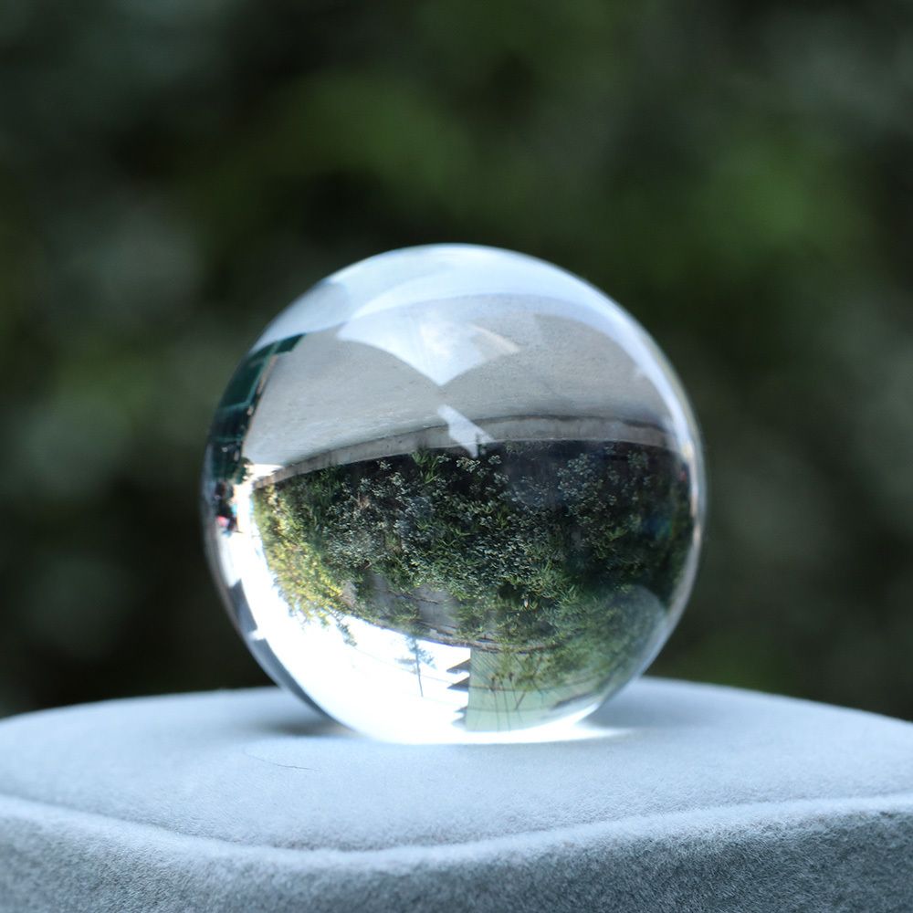 Natural Fluorspar Quartz Stone Sphere Crystal Fluorite Ball Healing GemstonPLCA