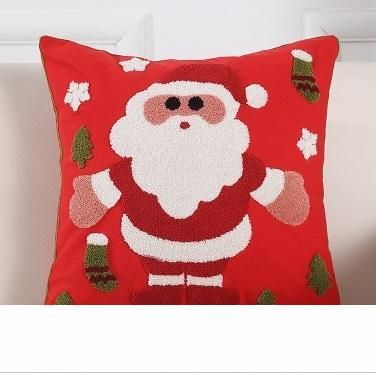Printed 7styles Christmas Festival Cushion Covers Snowman Star