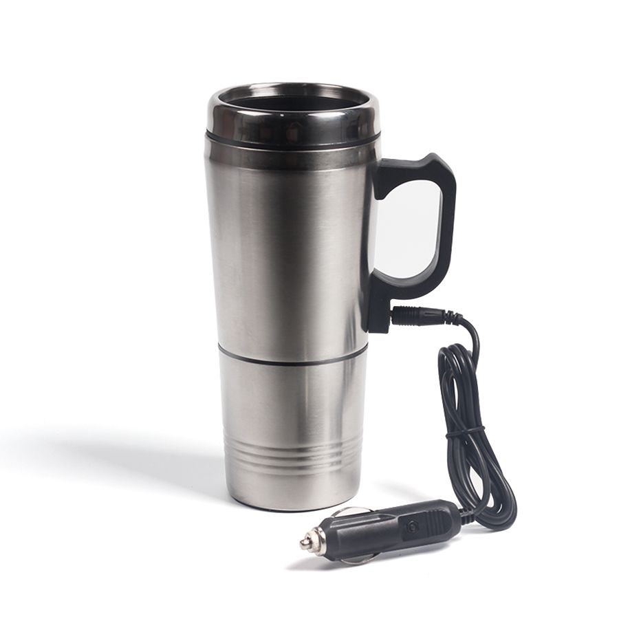 2020 Portable Silver Stainless Steel Car Water Heating Coffee For