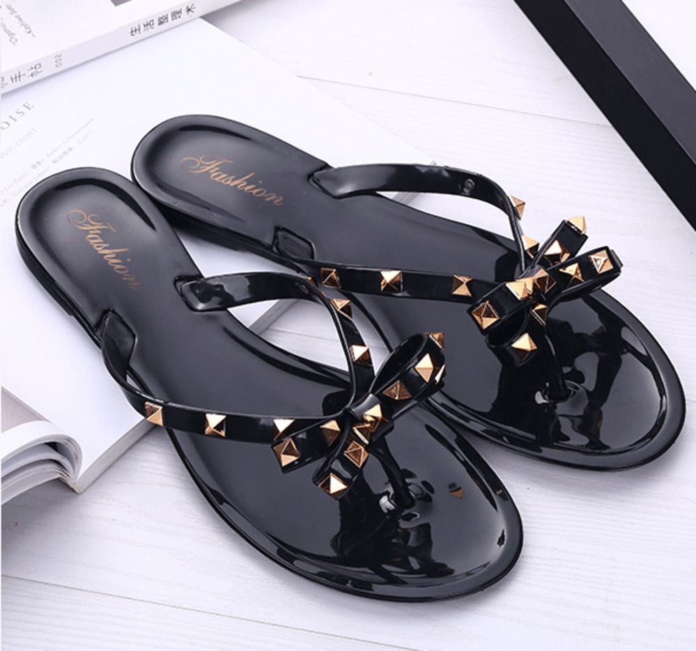 designer jelly sandals