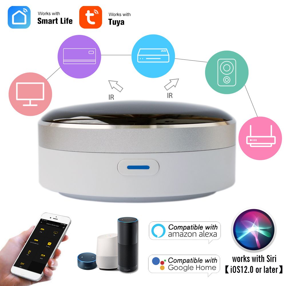 IR Control aire a Smart Life domótica Control remoto Universal WIFI IR Control aire a Smart Life domótica Control remoto Universal WIFI