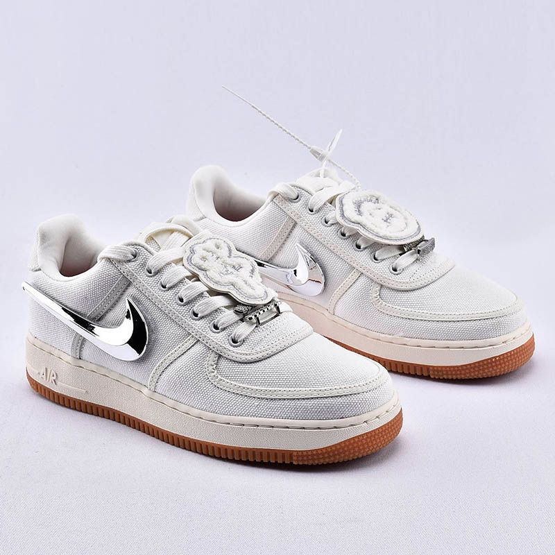Compra Zapatos Del Deslizador De La Junta Diapositivas Travis Scott Nike  Air Force 1 Low AF1 Negro AQ4211 100 Diseñador Zapatos De Las Zapatillas De  Deporte De Lujo Hommes Deportes 36 45