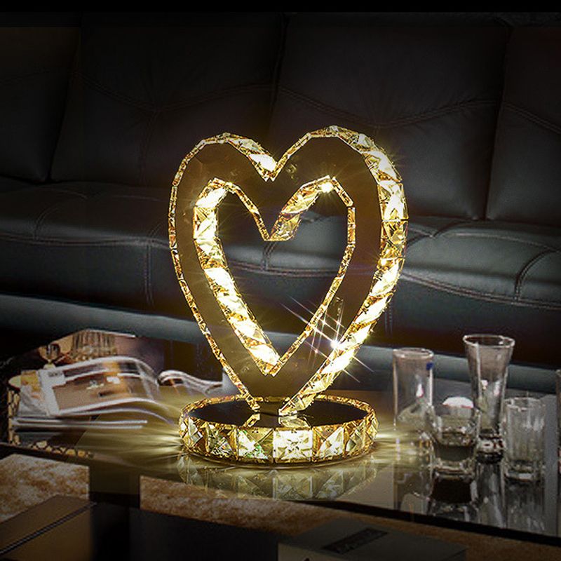 heart bedside lamp