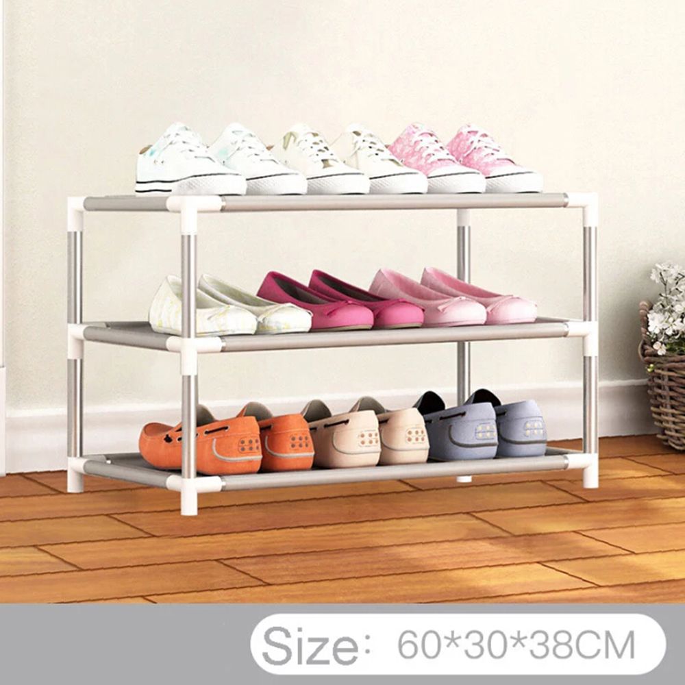 Multilayer Shoe Rack Space Saving Nonwoven Fabric Simple Shoe Shelf  Organizer Stand Holder Home furniture Entryway Shoe Cabinet