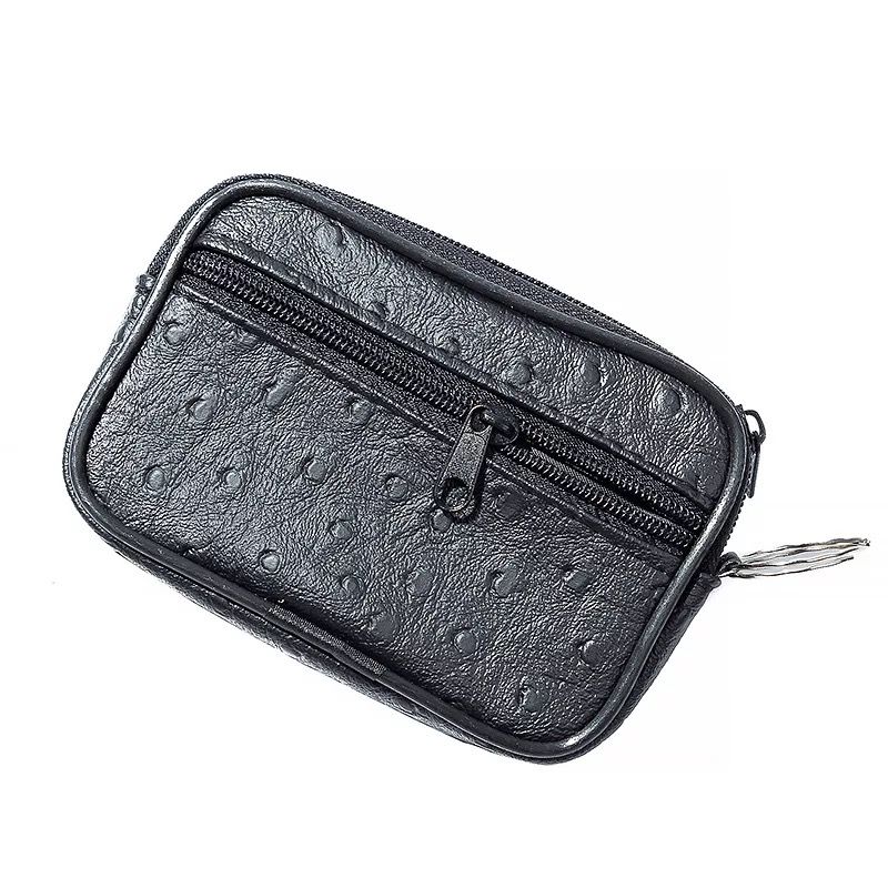 mens leather coin purse