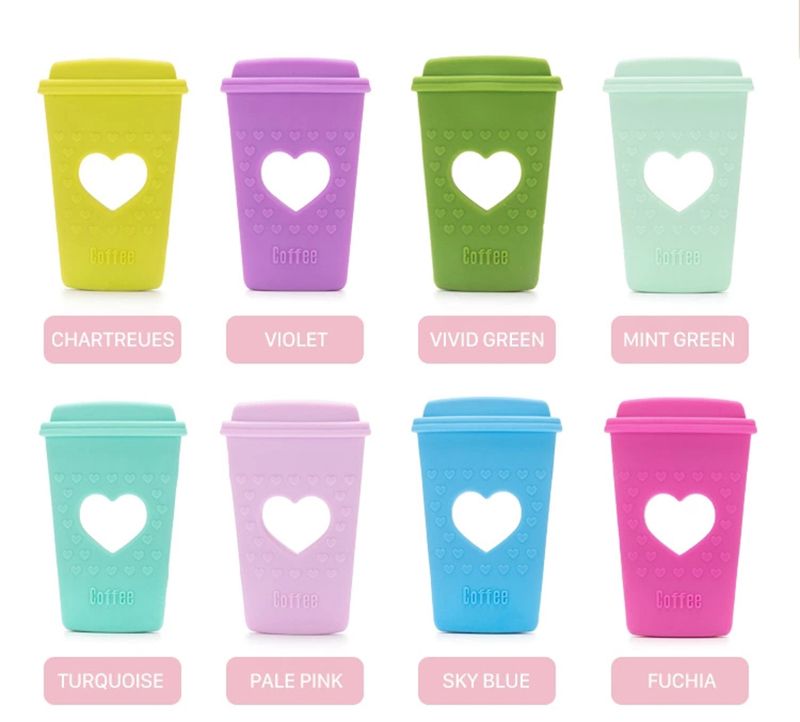 coffee cup teether