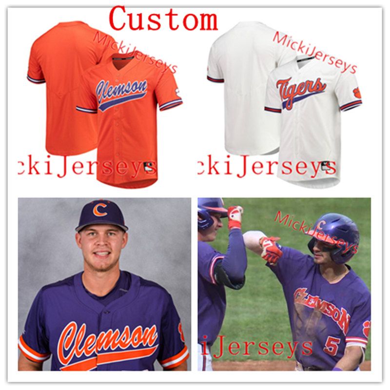 clemson baseball jersey