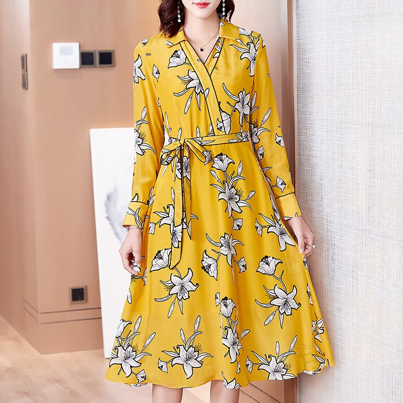 real silk dress