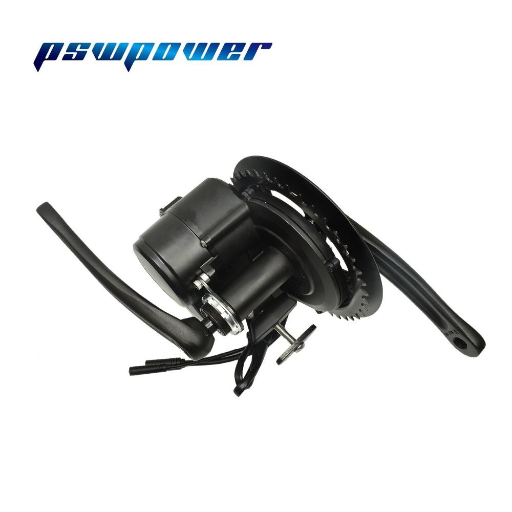 48 V 750 W bicicleta eléctrica tsdz 2 par motor medio central con sensor y luz de 6 V