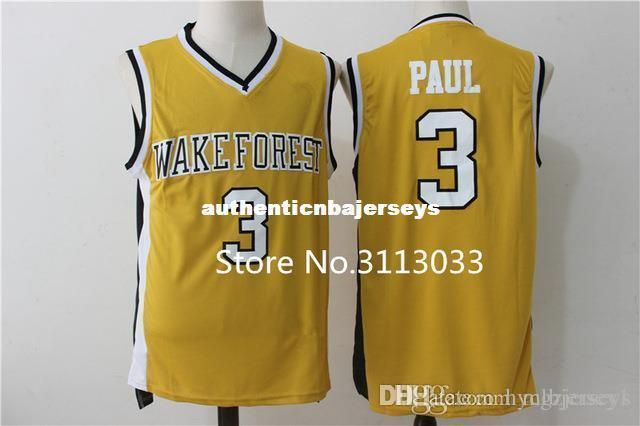 chris paul wake forest jersey