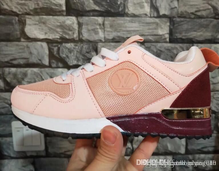 chaussure louis vuitton femme rose