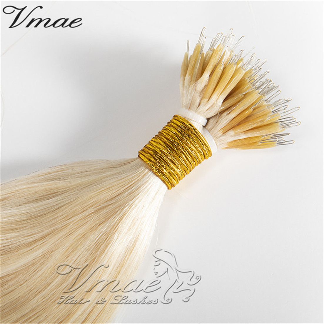 VMAE Prebonded Natural 613 Blonde Brazilian European Straight Keratin 0 ...