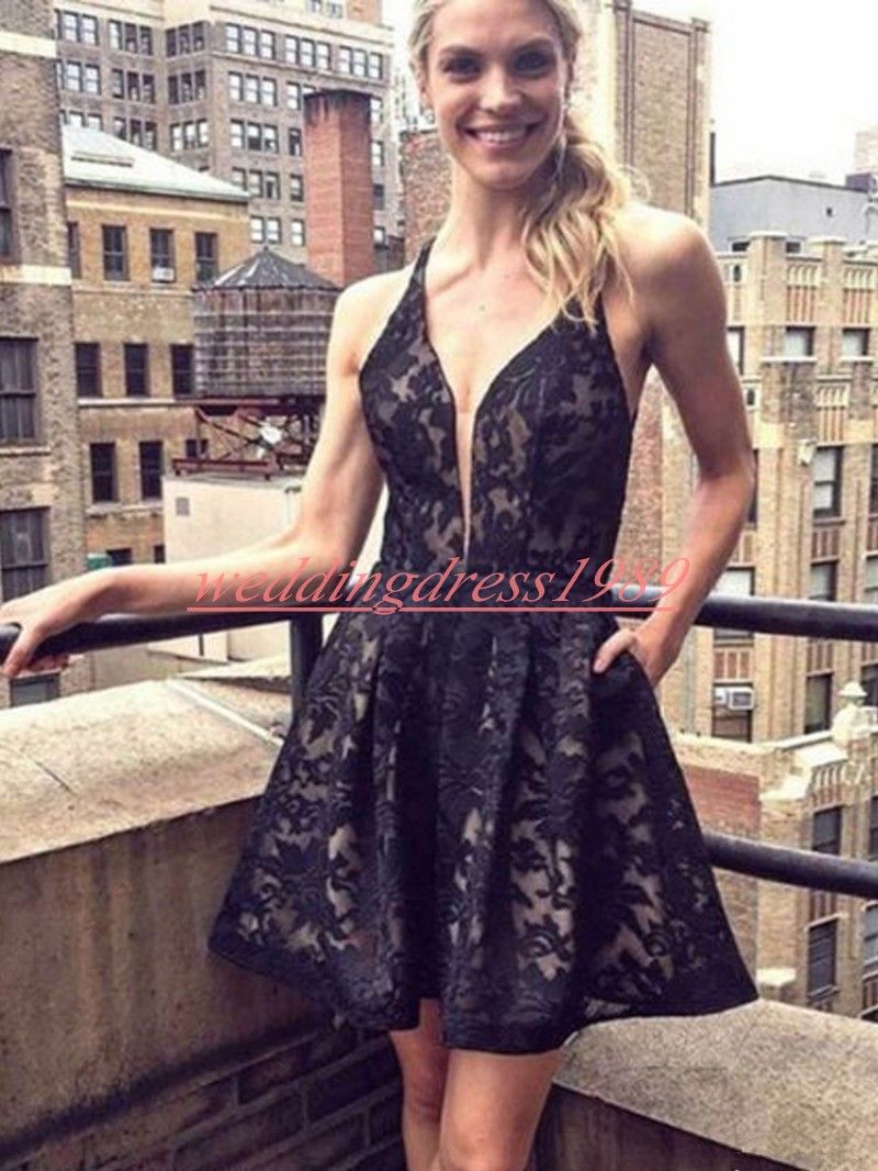 black graduation dresses plus size