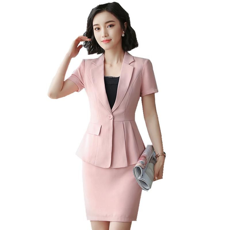 Women Business Suits Skirt Suits 