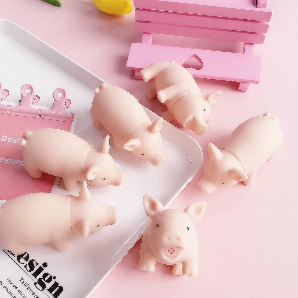 rubber pig toy