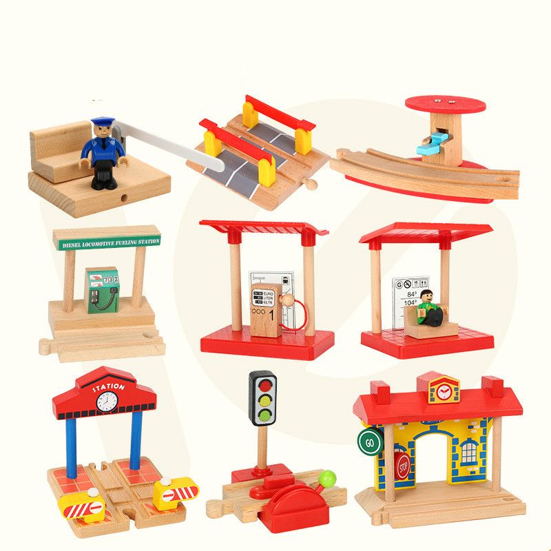 wooden railway accessories